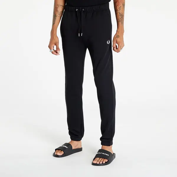 FRED PERRY Donji dio trenerke FRED PERRY Loopback Sweatpant Black M