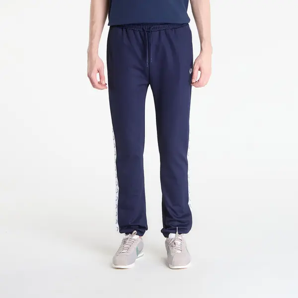 FRED PERRY Donji dio trenerke FRED PERRY Taped Track Pant Carbon Blue XL