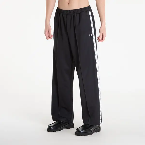 FRED PERRY Donji dio trenerke FRED PERRY Wide Leg Track Pant Black L
