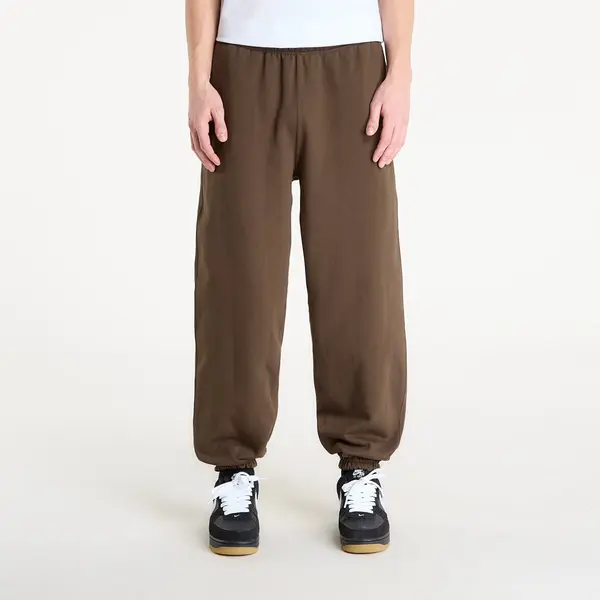 Nike Donji dio trenerke Nike Solo Swoosh Men's Cuffed Fleece Pants Dark Hazel/ White XL