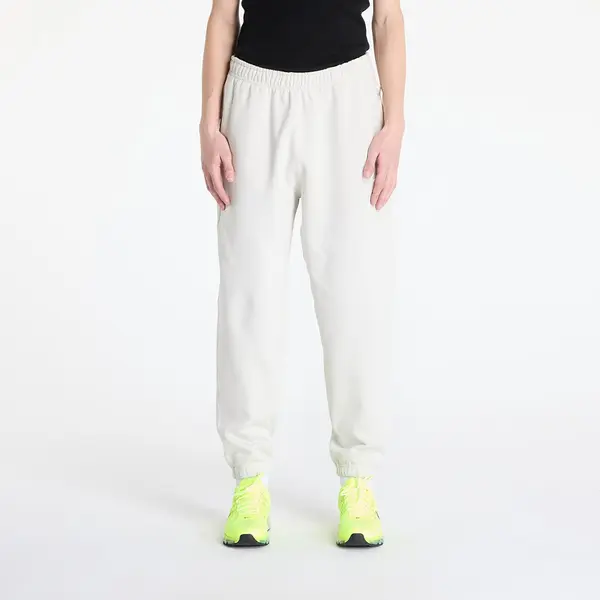 Nike Donji dio trenerke Nike Solo Swoosh Men's Fleece Pants Light Bone/ White L