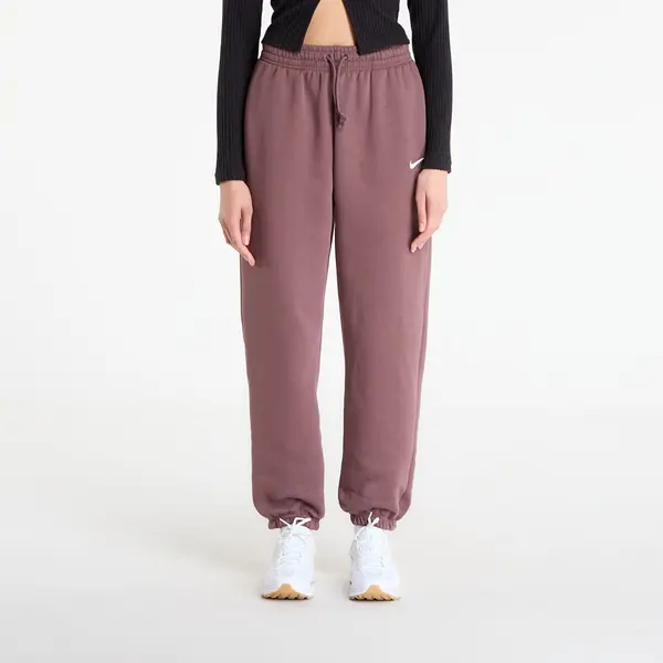 Nike Donji dio trenerke Nike Sportswear Phoenix Fleece Women's High-Waisted Oversized Sweatpants Tattoo/ Sail M
