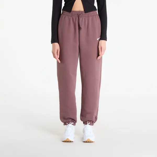 Nike Donji dio trenerke Nike Sportswear Phoenix Fleece Women's High-Waisted Oversized Sweatpants Tattoo/ Sail S