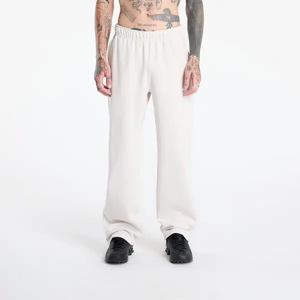 Nike Donji dio trenerke Nike x NOCTA Fleece CS Open-Hem Sweatpants Lt Orewood Brn/ Lt Orewood Brn/ Team Red M