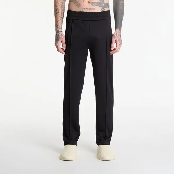 Palm Angels Donji dio trenerke Palm Angels Back Curved Logo Track Pants Black/ Off White M