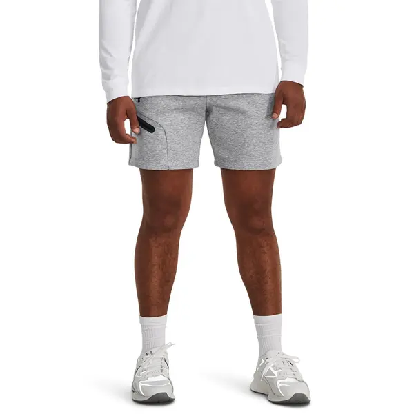 Under Armour Donji dio trenerke Under Armour Unstoppable Fleece Shorts Gray XXXL