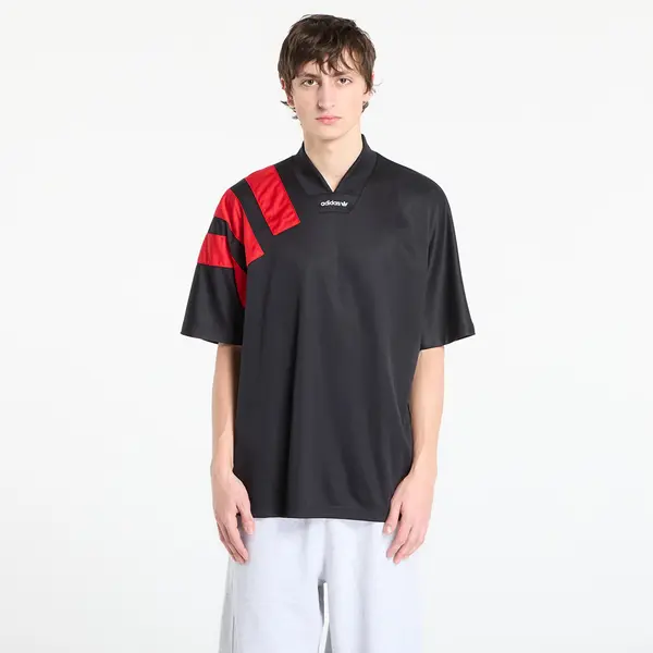 adidas Originals Dres adidas Adicolor Blocked Jersey Black/ Better Scarlet XL