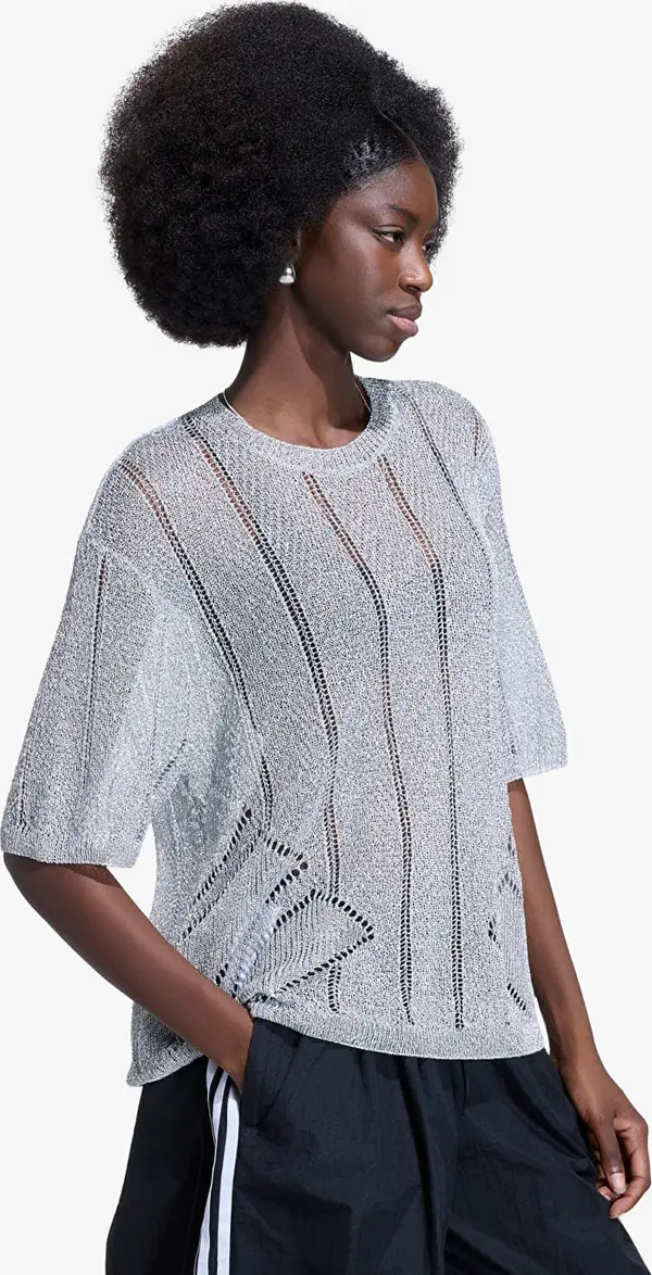 adidas Originals Dres adidas Adilenium Season 5 Silver Knitted Jersey Antique Silver L