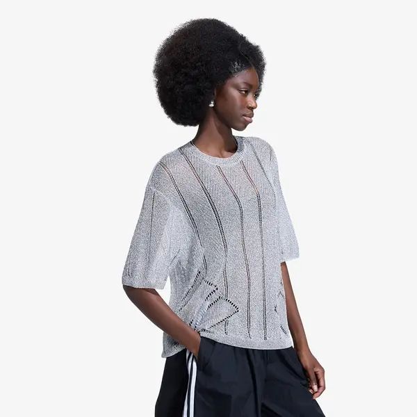 adidas Originals Dres adidas Adilenium Season 5 Silver Knitted Jersey Antique Silver M