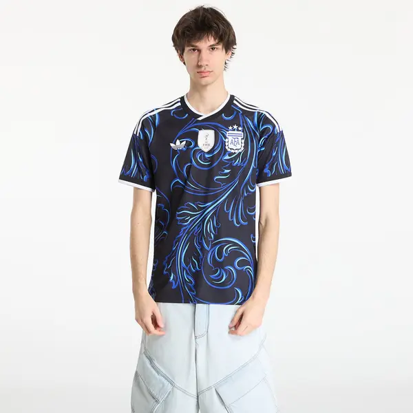 adidas Originals Dres adidas Argentina 26 Away Jersey Black/ Lucid Blue/ Blue Burst XL