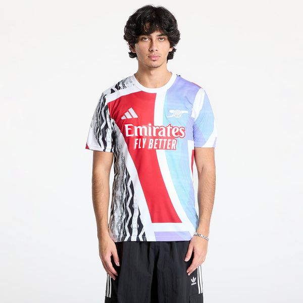 adidas Performance Dres adidas Arsenal Fc 24/25 Pre-Match Jersey Better Scarlet/ White/ Black/ Clear Aqua S