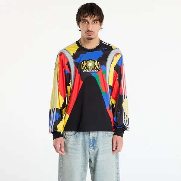 adidas Originals Dres adidas Brain Dead Long Sleeve Jersey Black/ Eqt Yellow S