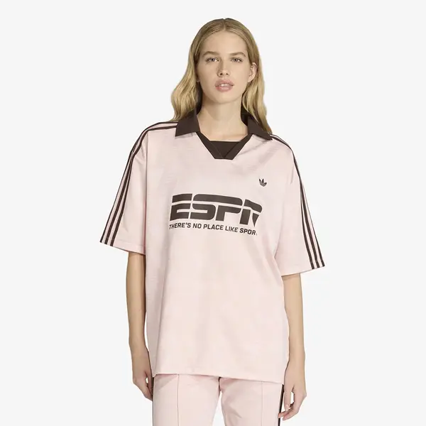 adidas Originals Dres adidas Football Jersey Sponsor Sandy Pink M