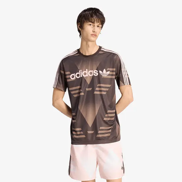 adidas Originals Dres adidas Loose Sponsored Jersey Aurora Coffee S