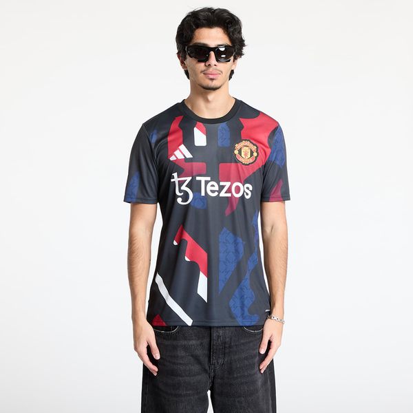 adidas Performance Dres adidas Manchester United 2024/2025 Pre Match Jersey Black/ Mufc Red/ Off White/ Team Coll Burgundy 2 XXL