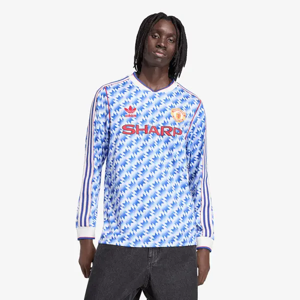 adidas Originals Dres adidas Manchester United Away Long Sleeve Jersey 90 Multicolor S