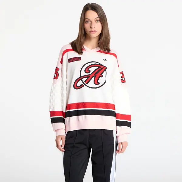 adidas Originals Dres adidas Os Sports Jersey White/ Sandy Pink/ Better Scarlet M