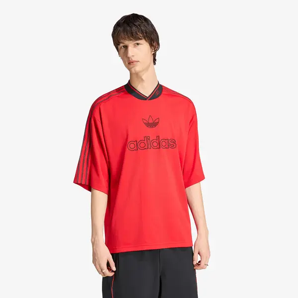 adidas Originals Dres adidas Oversized Knit Jersey Better Scarlet S
