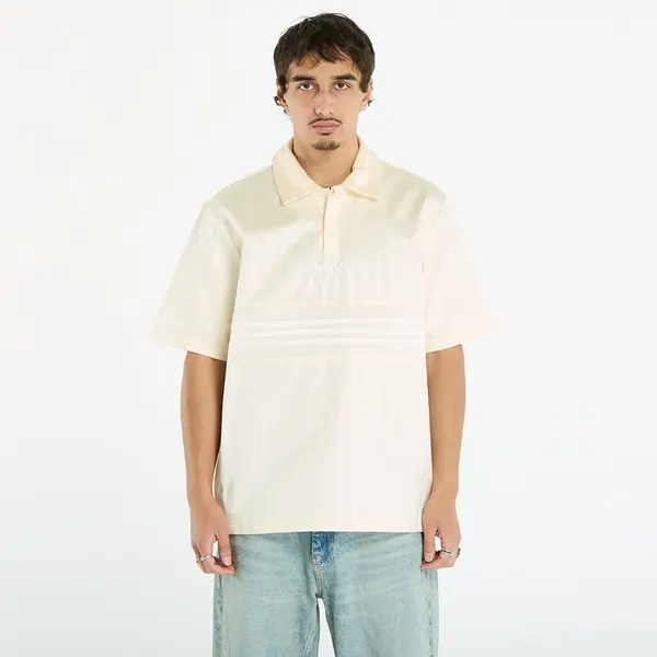 adidas Originals Dres adidas Premium Satin Jersey Cream White/ Collegiate Orange/ White S