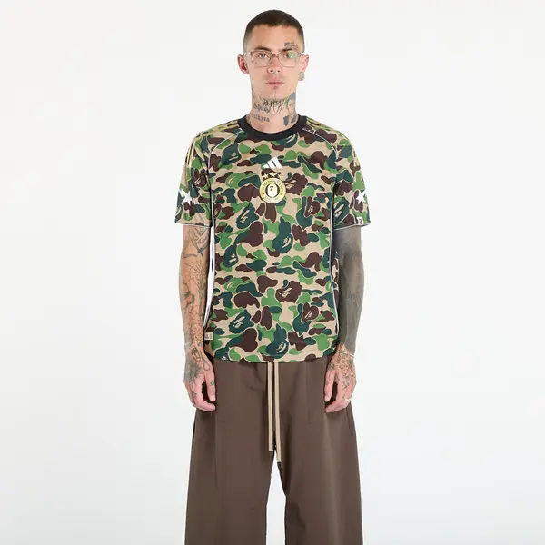 adidas Originals Dres adidas x BAPE Jersey Top Crew Green M