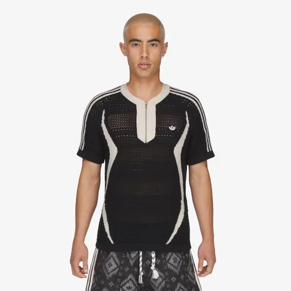 adidas Originals Dres adidas x Clot Knit Jersey By Edison Chen UNISEX Black/ Wonder White M