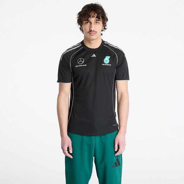 adidas Originals Dres adidas x Mercedes AMG Petronas F1 Team Mechanics Jersey Black/ Black/ Reflective Silver XL