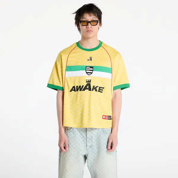 Awake NY Dres Awake NY Sport Jersey SS Top Yellow M