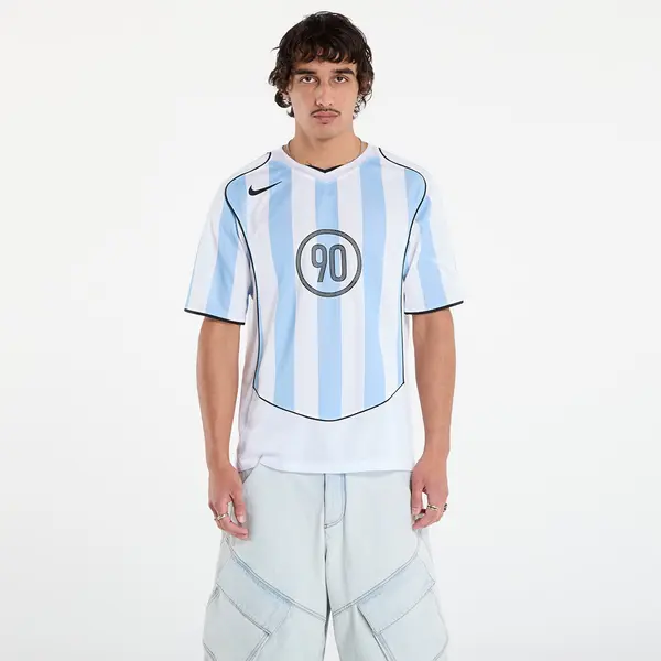 Nike Dres Nike Total 90 Men's Dri-FIT Soccer Jersey Psychic Blue/ White/ Black/ Black L