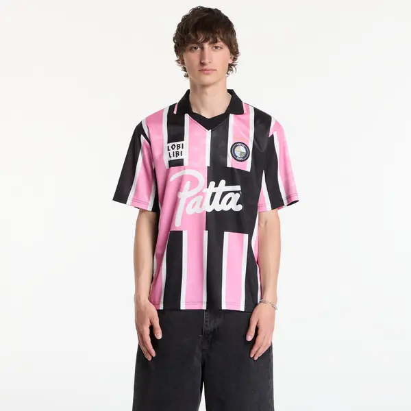 Patta Dres Patta Stripe Football Jersey UNISEX Begonia Pink XXL