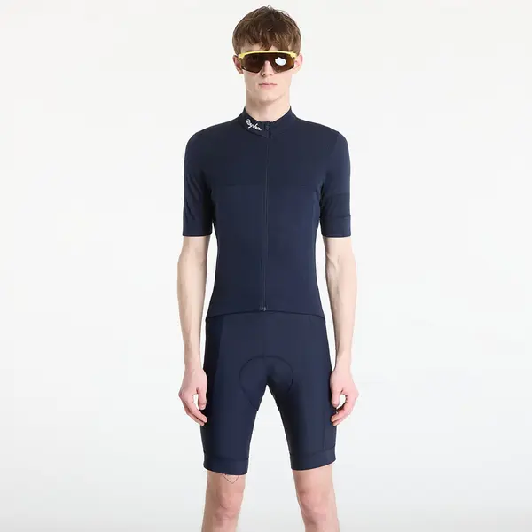 Rapha Dres Rapha Men's Brevet Element Jersey Dark Navy/ White S