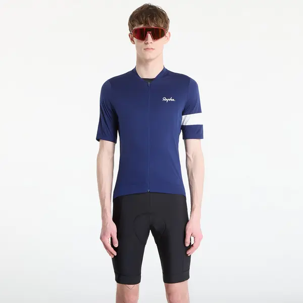Rapha Dres Rapha Men's Core Jersey Navy/ White XL