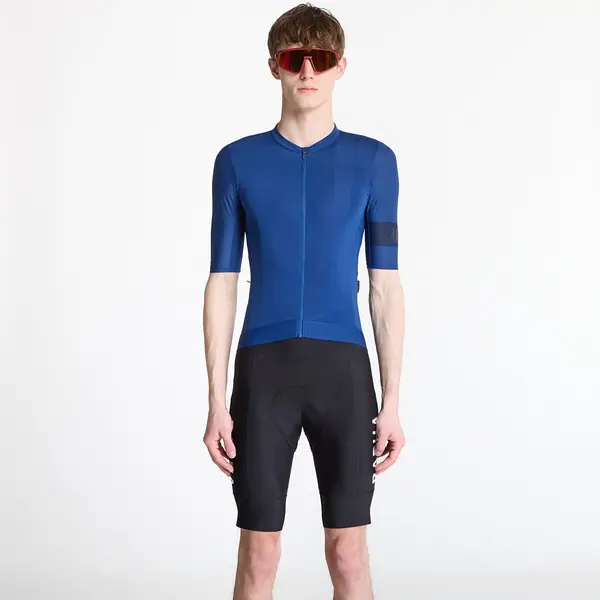 Rapha Dres Rapha Men's Pro Team Jersey Fossil Blue/ Marine Blue L