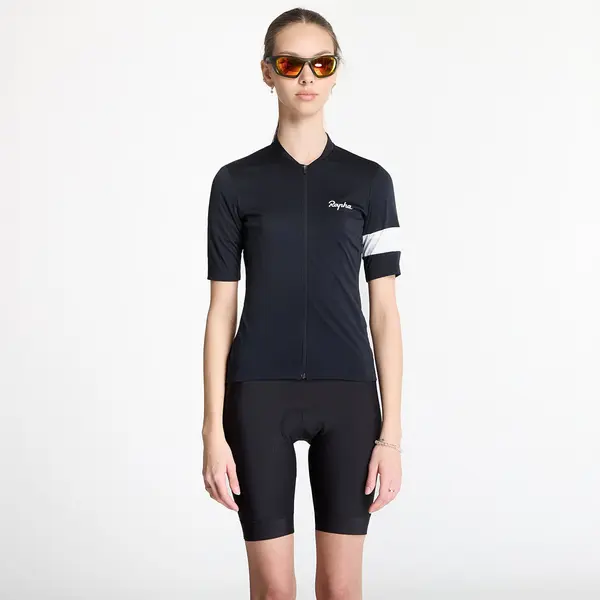 Rapha Dres Rapha Women's Core Jersey Black/ White M