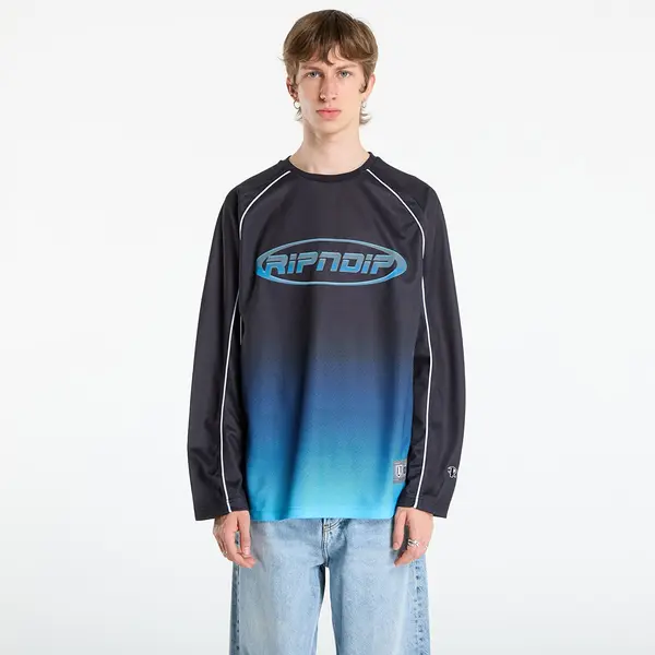 RIPNDIP Dres RIPNDIP Surround Sound Hockey Jersey Black/ Blue M