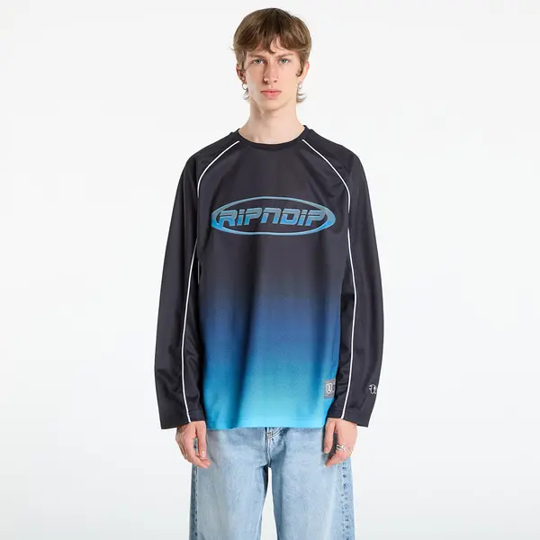RIPNDIP Dres RIPNDIP Surround Sound Hockey Jersey Black/ Blue S