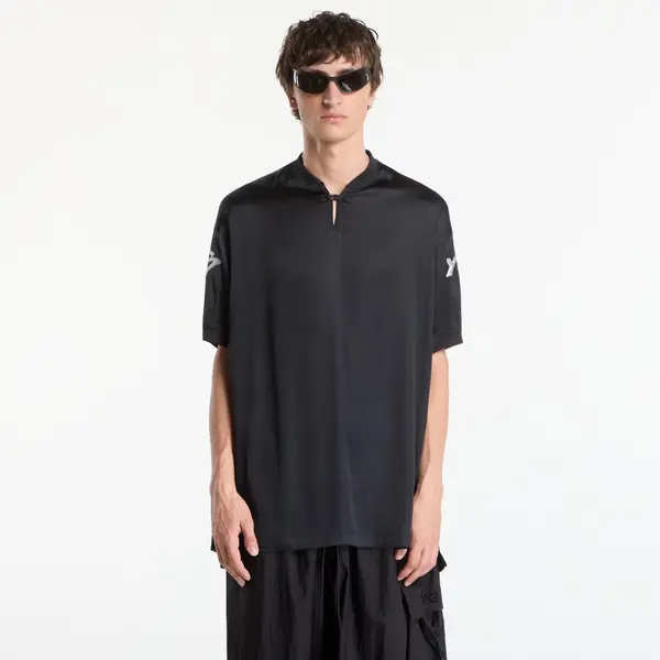 Y-3 Dres Y-3 Liquid Logo Satin Jersey Black XL