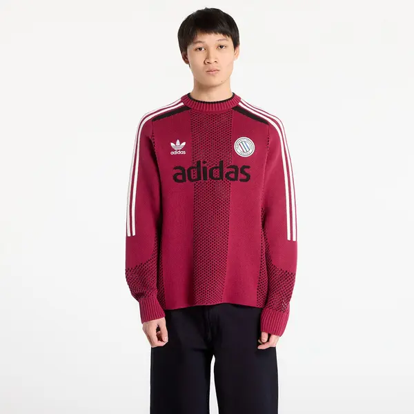 adidas Originals Džemper adidas Adicolor Blokecore Longsleeves Light Weight Pullover UNISEX Legacy Burgundy L