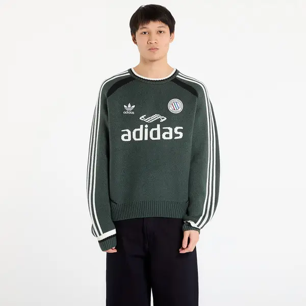 adidas Originals Džemper adidas Adicolor Blokecore Pullover UNISEX Mineral Green XL