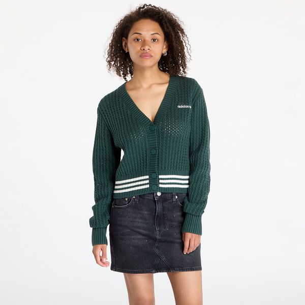 adidas Originals Džemper adidas Knit Cardigan Mineral Green XL