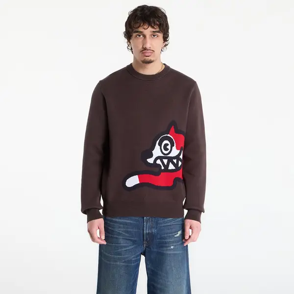 Billionaire Boys Club Icecream Džemper Billionaire Boys Club Icecream Running Dog Knitted Crewneck Black XXL