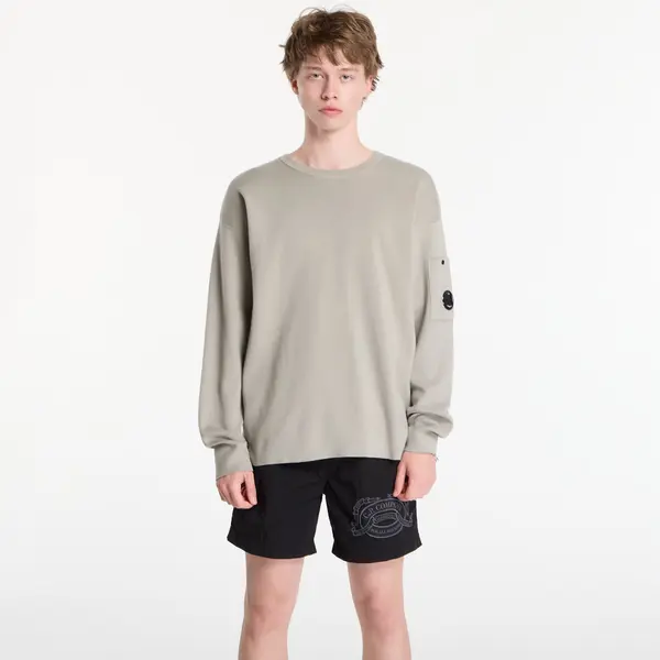 C.P. Company Džemper C.P. Company Cotton Sea Island Lens Sweater Dove M