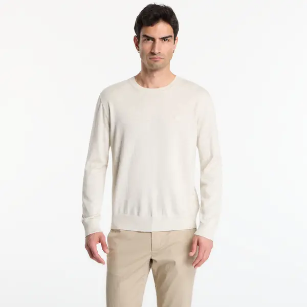 Calvin Klein Džemper Calvin Klein Ls Supima Cotton Crew Snow Heather XL