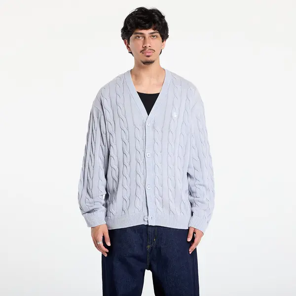 Carhartt WIP Džemper Carhartt WIP Carter Cardigan UNISEX Blue Fog Garment Dyed M