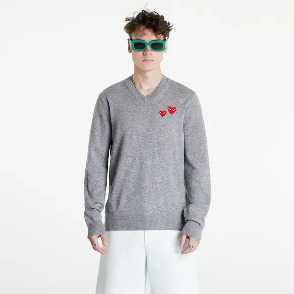 Comme des Garçons PLAY Džemper Comme des Garçons PLAY Crewneck Sweater UNISEX Grey M