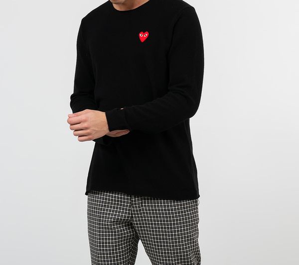 Comme des Garçons Džemper Comme des Garçons PLAY Knit Black L