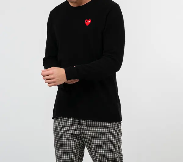 Comme des Garçons PLAY Džemper Comme des Garçons PLAY Knit Black L