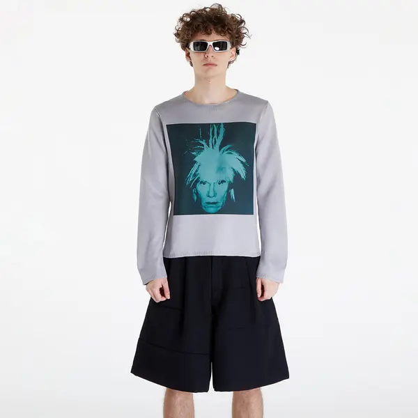 Comme des Garçons SHIRT Džemper Comme des Garçons SHIRT Sweater Grey/ Green L