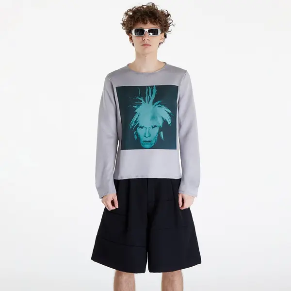 Comme des Garçons SHIRT Džemper Comme des Garçons SHIRT Sweater Grey/ Green M