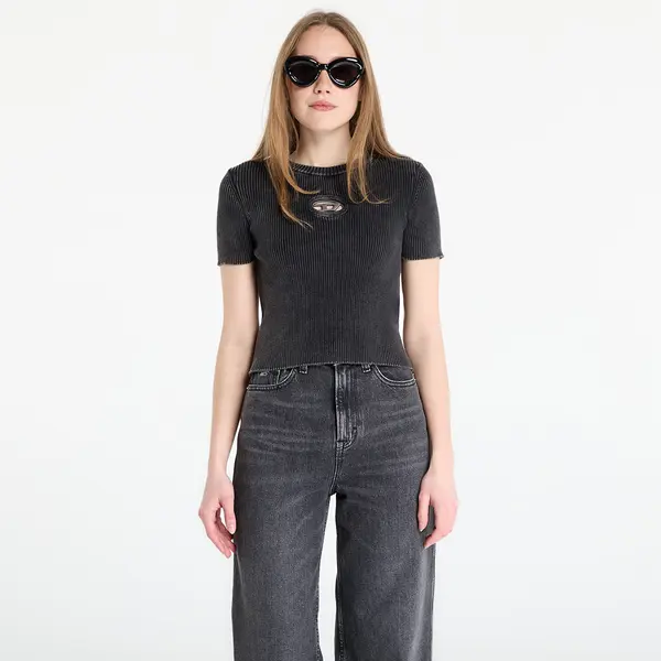 Diesel Džemper DIESEL M-Anchor-A-Ss Knitwear Black S