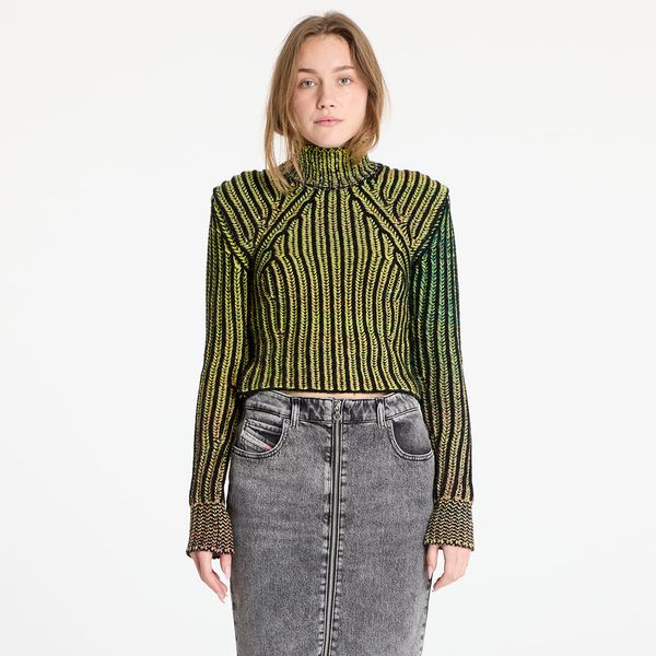Diesel Džemper Diesel M-Orkid Knitwear Opaline Green XS